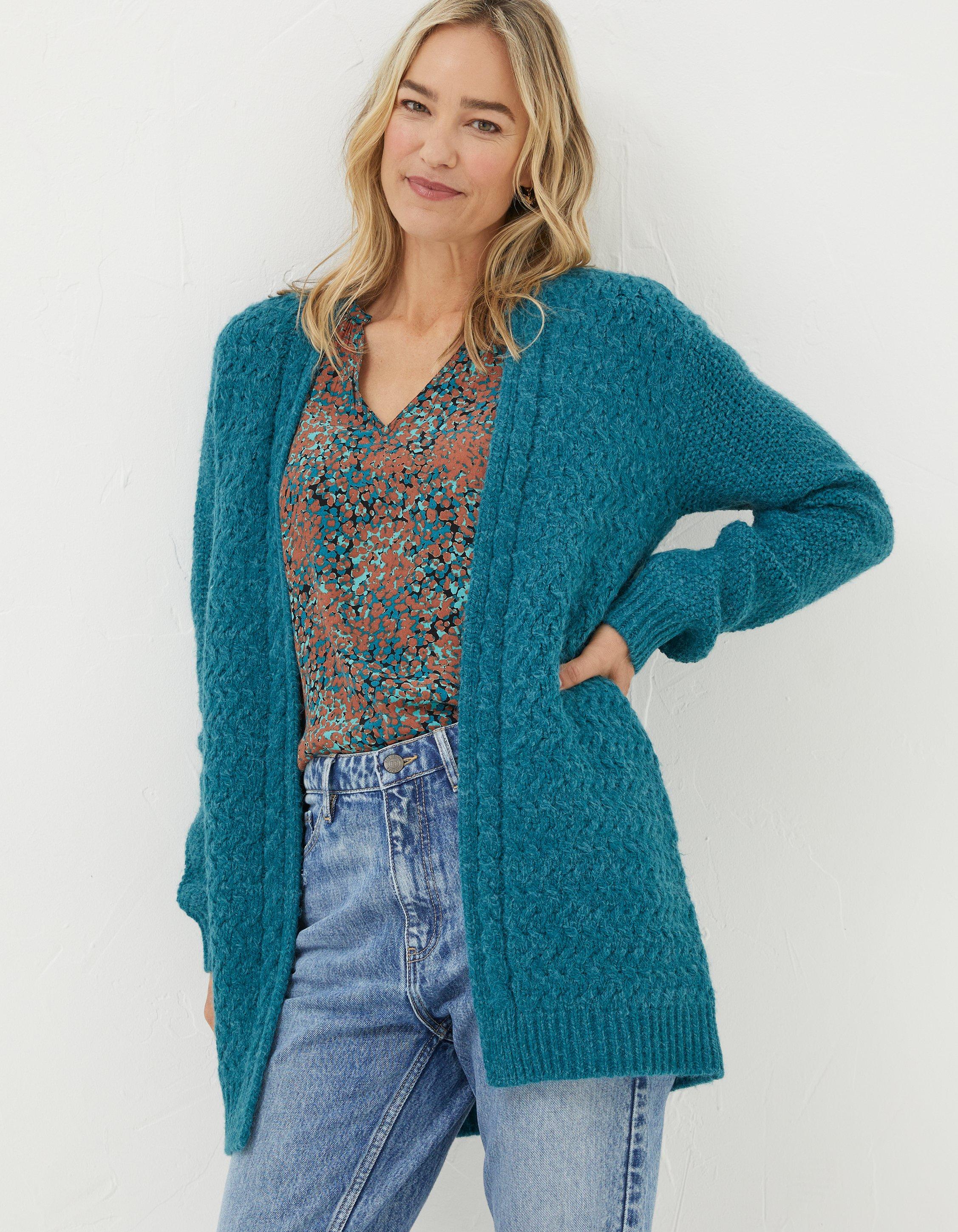 Ezzie Cardigan, Knitwear | FatFace.com