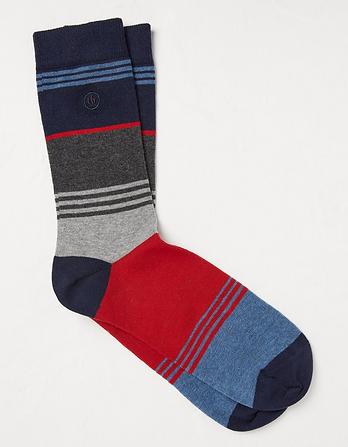 1 Pack David Stripe Socks