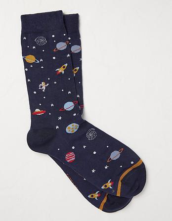 1 Pack Astronaut Socks