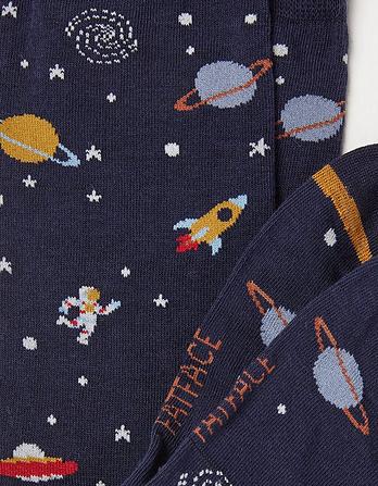 1 Pack Astronaut Socks