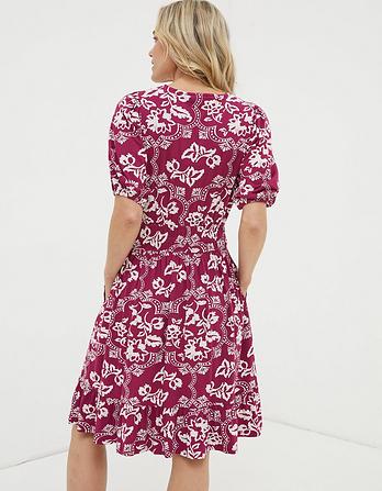 Lottie Wallpaper Jersey Dress