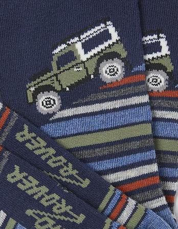 1 Pack Land Rover Hill Socks