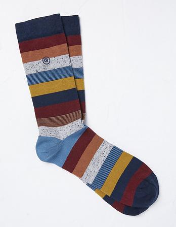 1 Pack Charlie Stripe Socks