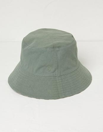 Stripe Reversible Bucket Hat