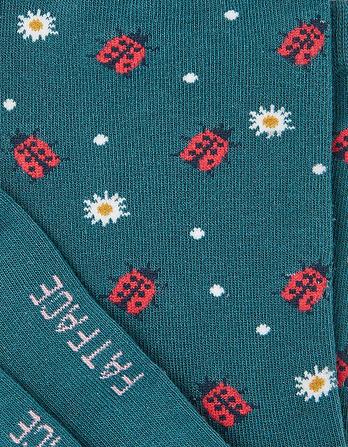 1 Pack Ditsy Ladybird Socks