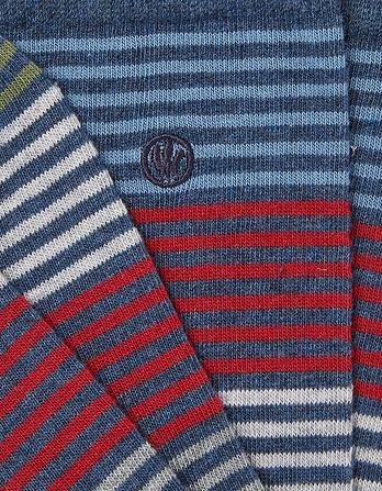 1 Pack Lucien Stripe Socks