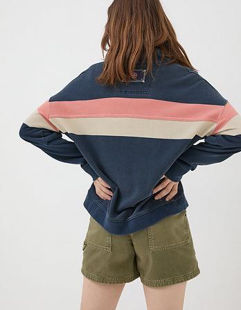 Relaxed Airlie Color Block Sweatshirt