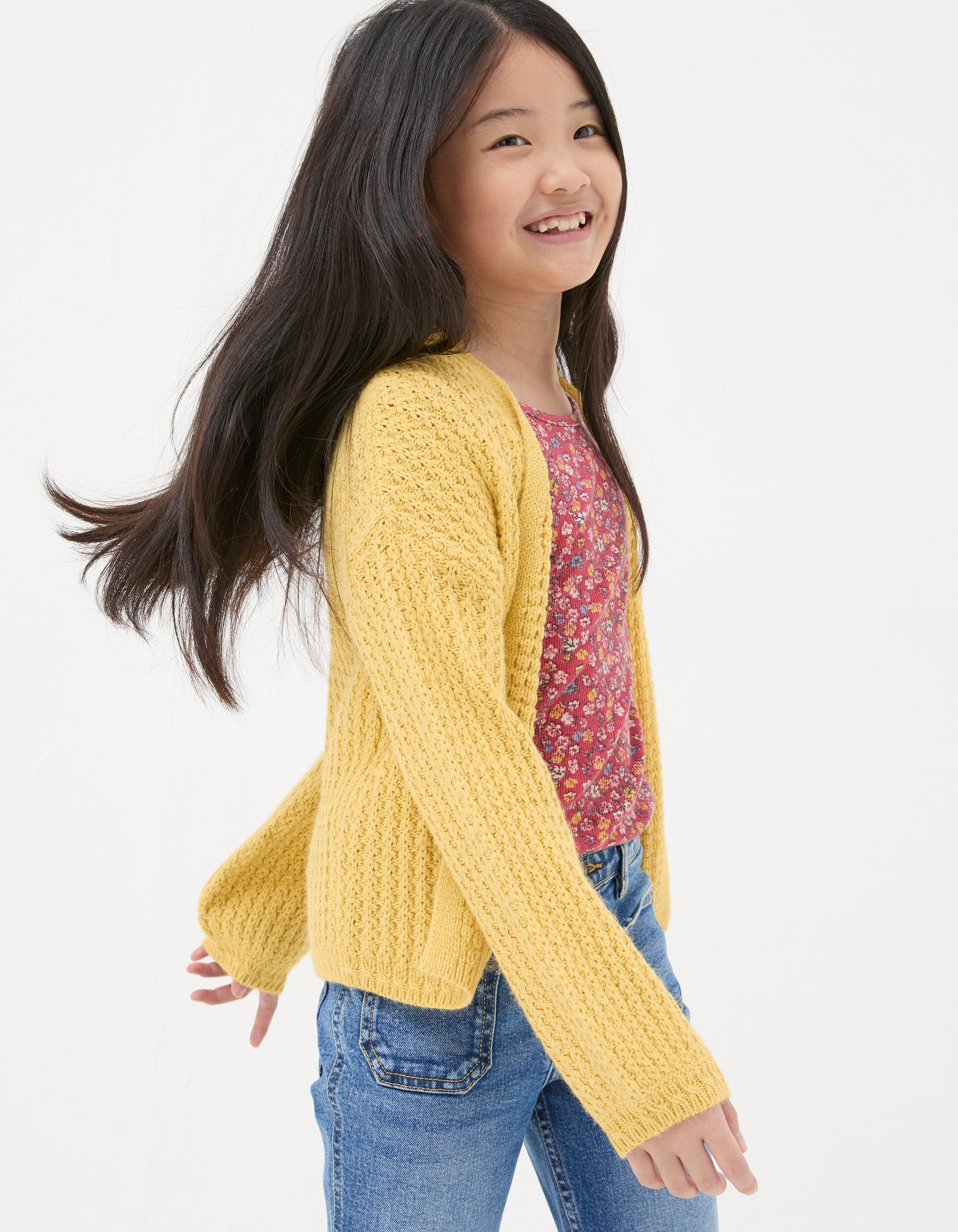 Fat face mustard on sale cardigan