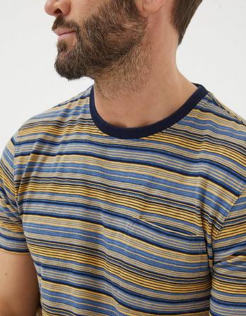 Indigo Multi Stripe T-Shirt
