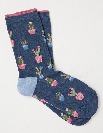 1 Pack Cactus Socks