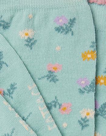 1 Pack Pretty Floral Socks