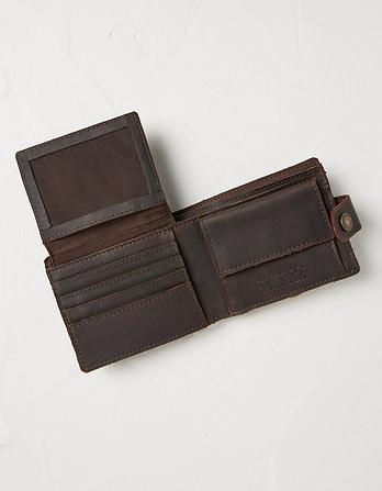 Multi Compartment Leather Wallet