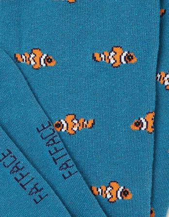 1 Pack Clownfish Socks
