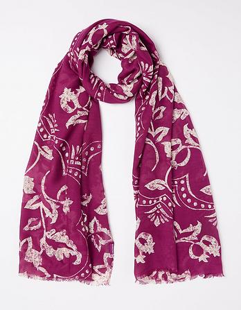 Wallpaper Floral Scarf