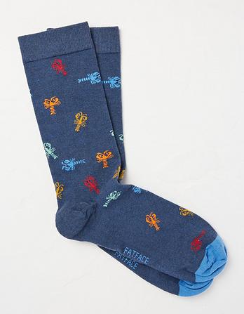 1 Pack Lobster Socks