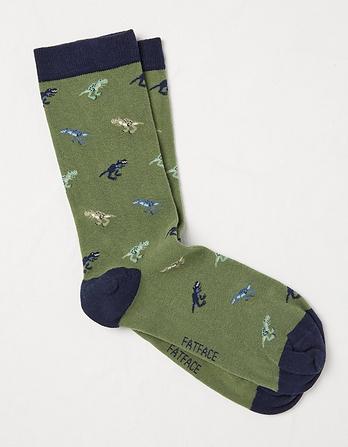1 Pack Dinosaur Socks