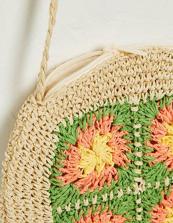 Crochet Straw Bag
