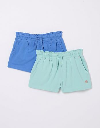 Two Pack Jersey Shorts