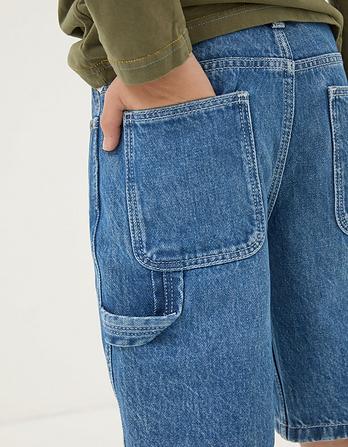 Carpenter Denim Shorts