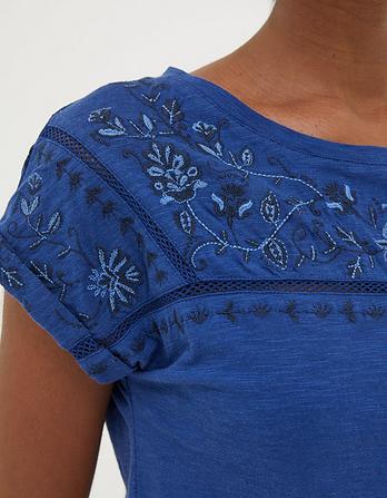 Ivy Embroidered T Shirt