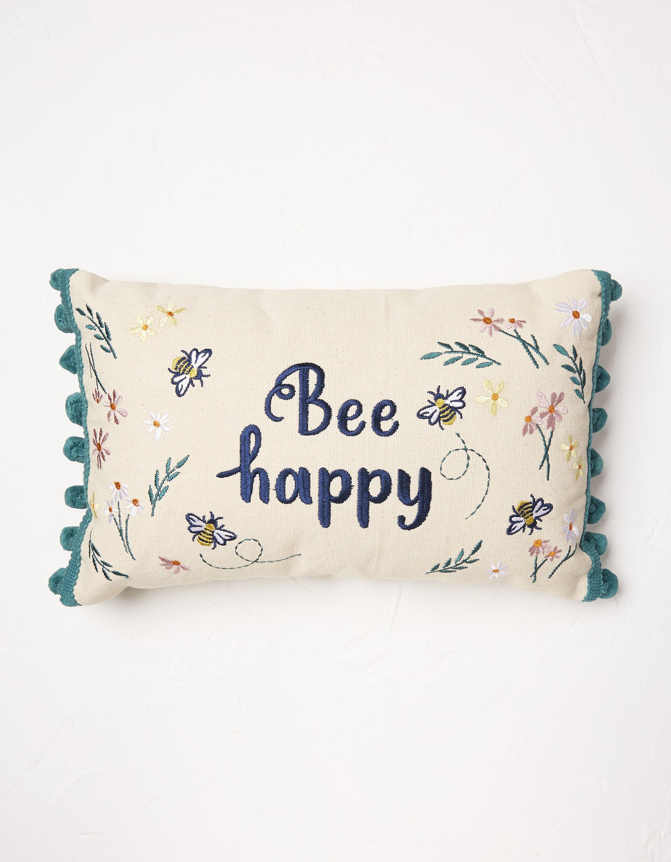 Bee happy outlet cushion