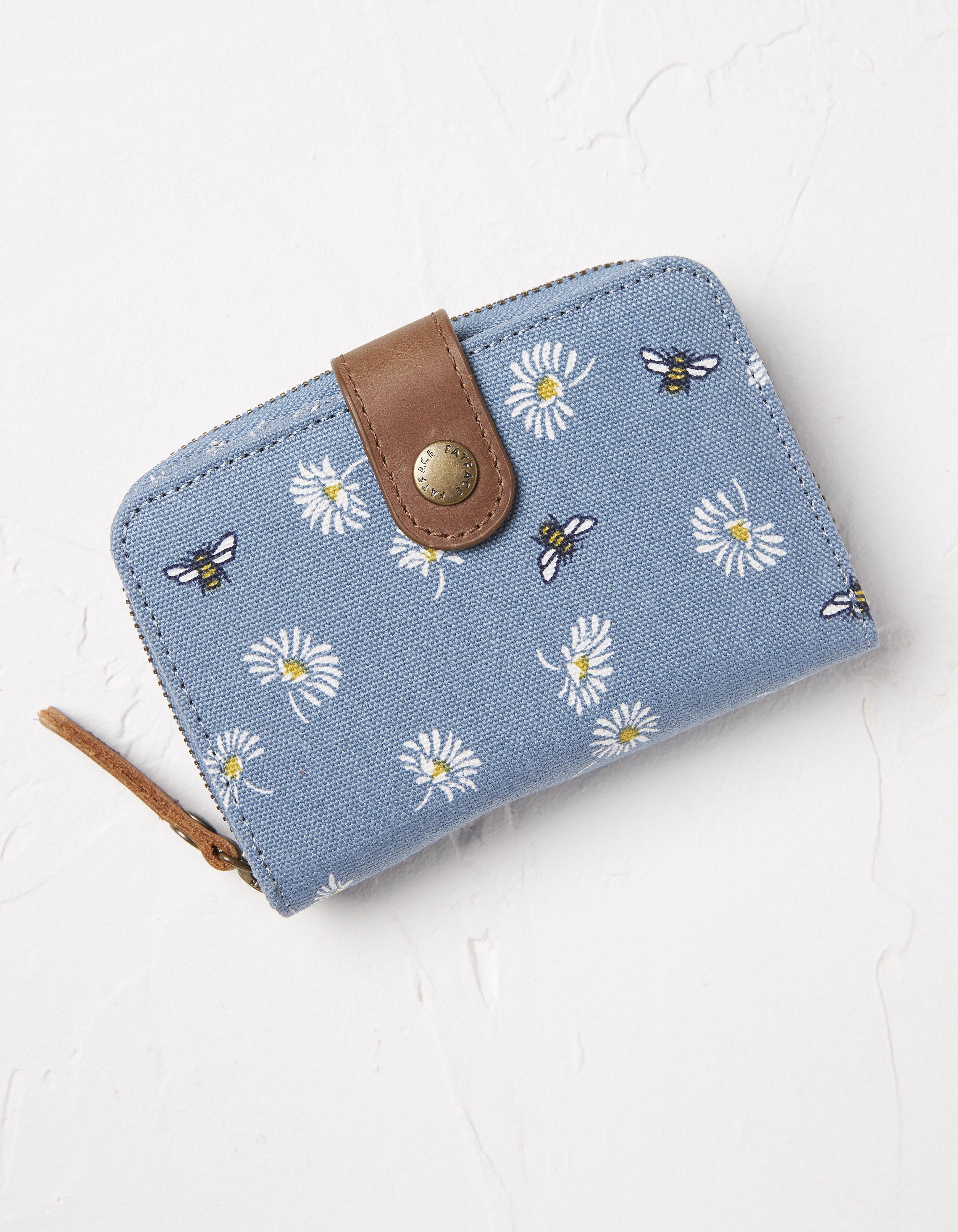 Canvas Daisy Bee Purse