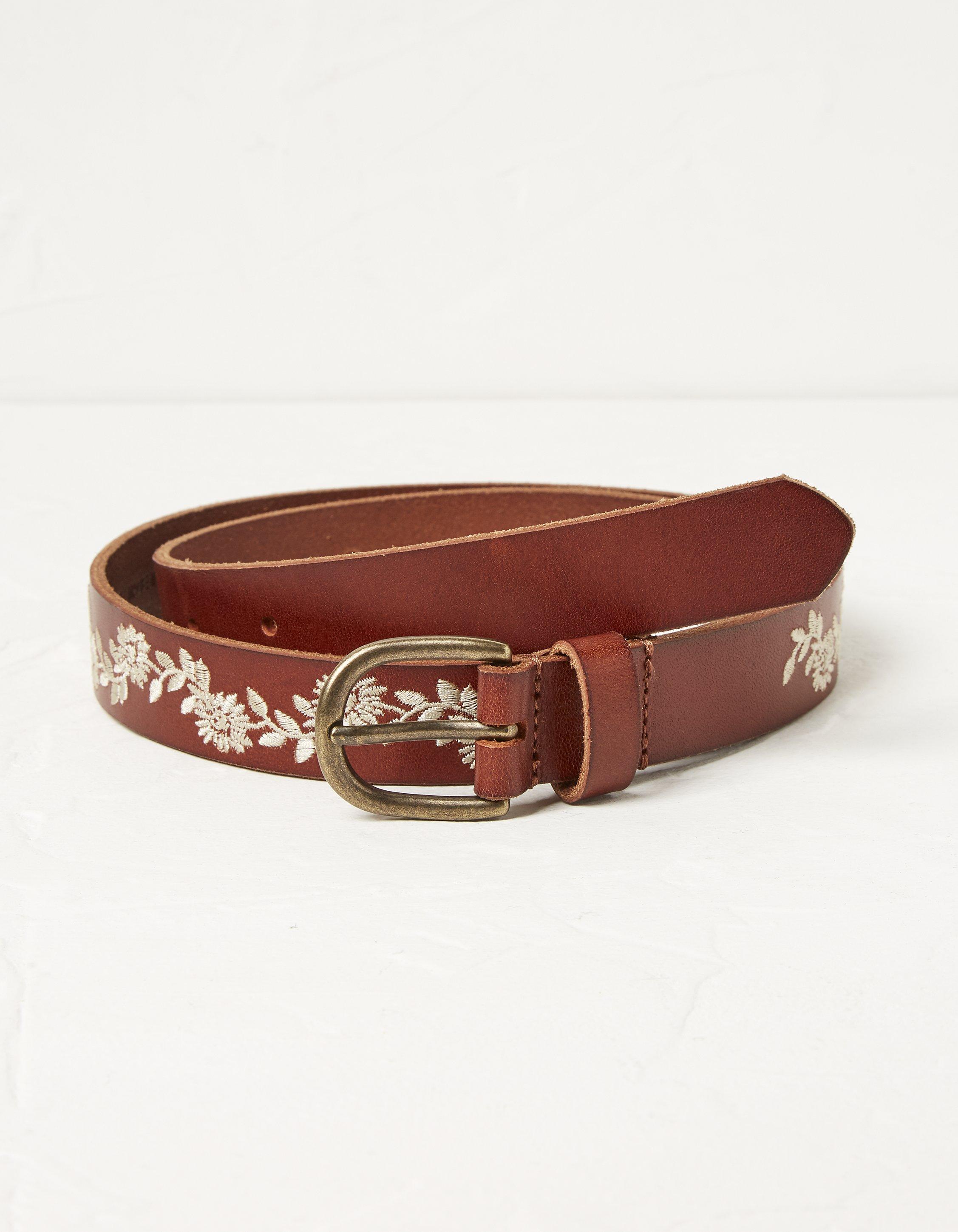 Embroidered hotsell belt womens