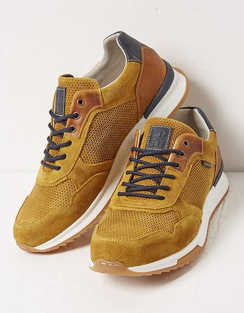 Men's Leather Trainers