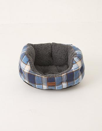 45cm Check Deluxe Pet Bed