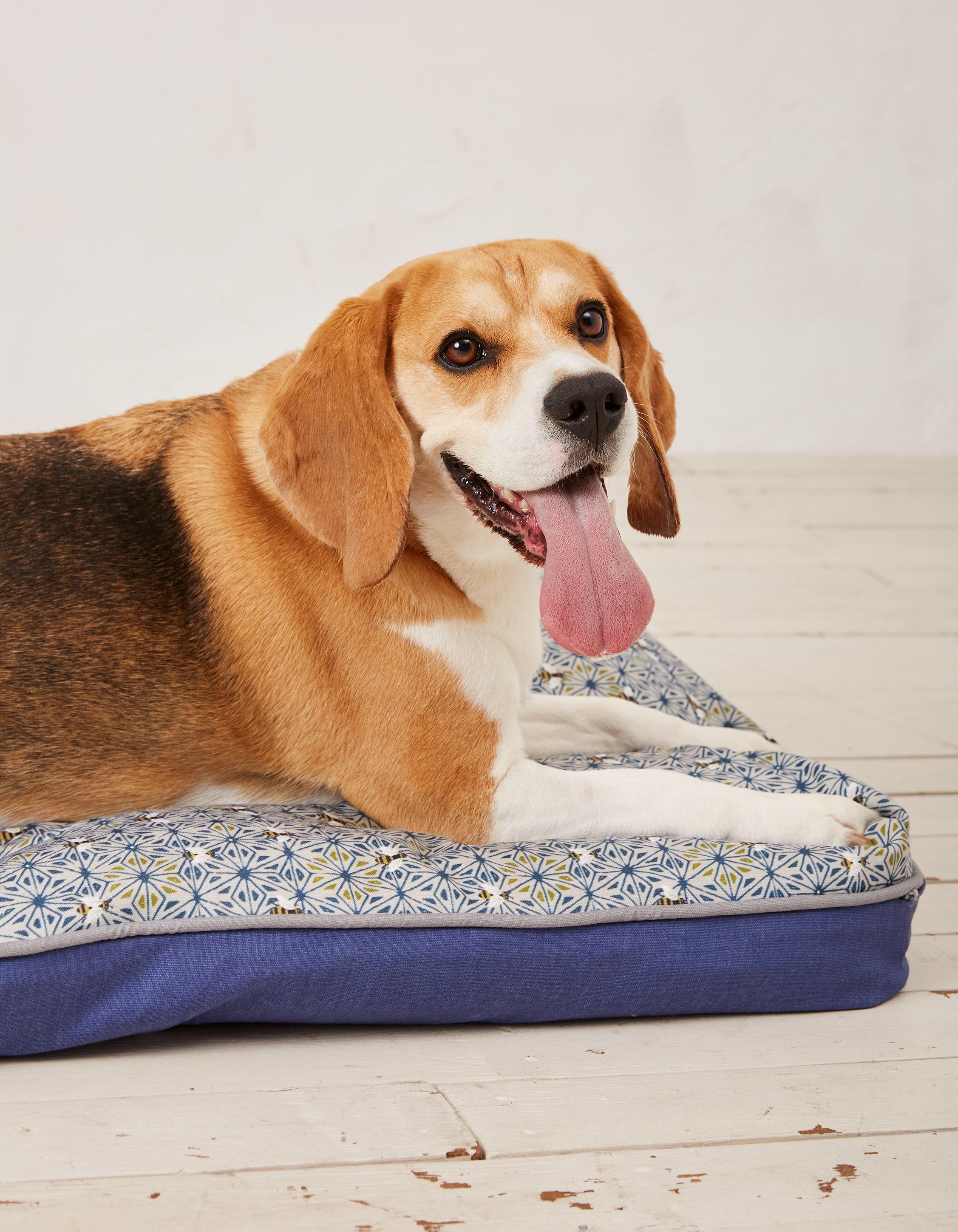 Blue beagle dog store bed