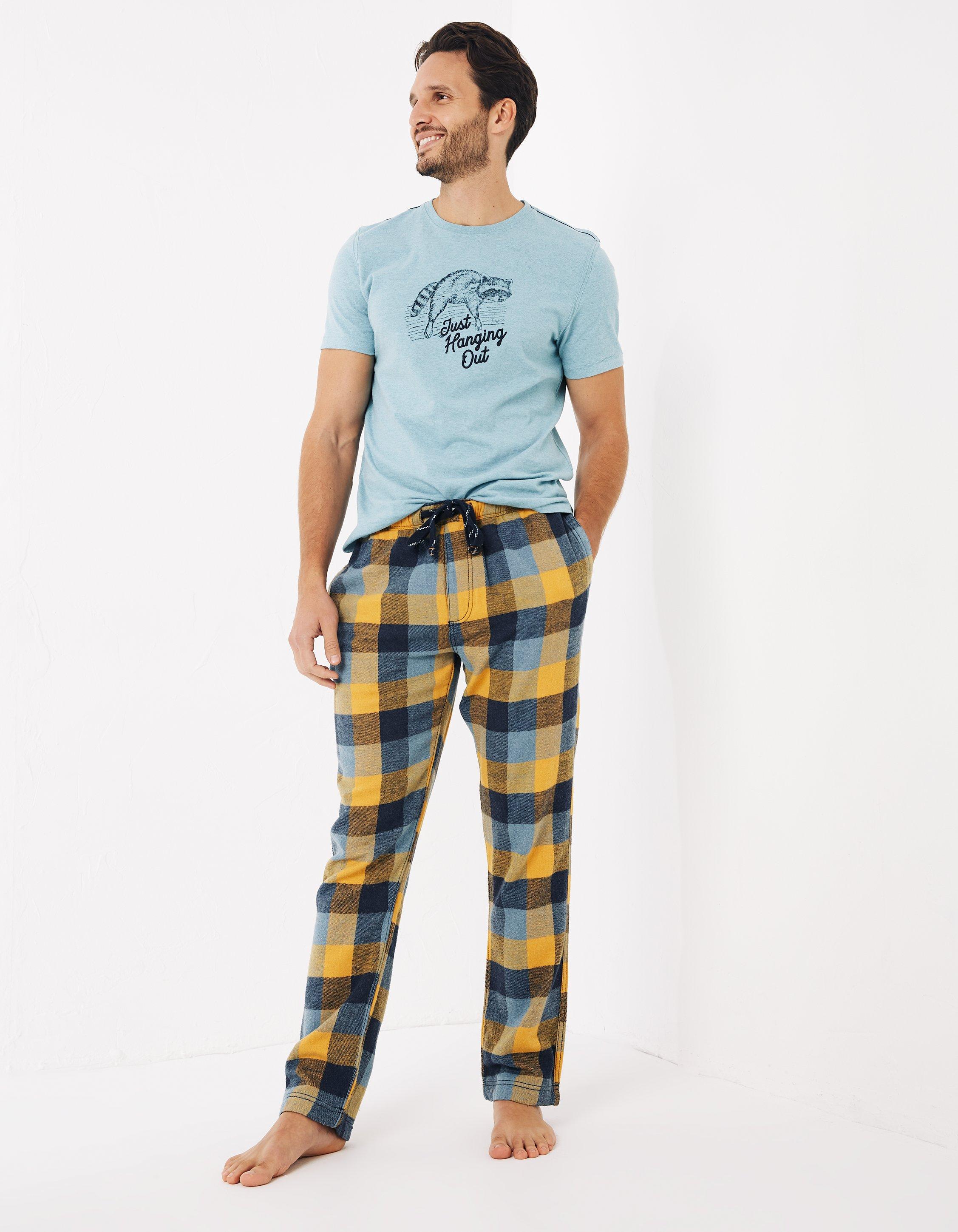 Fairford Check Pyjama Bottoms Nightwear Pyjamas FatFace