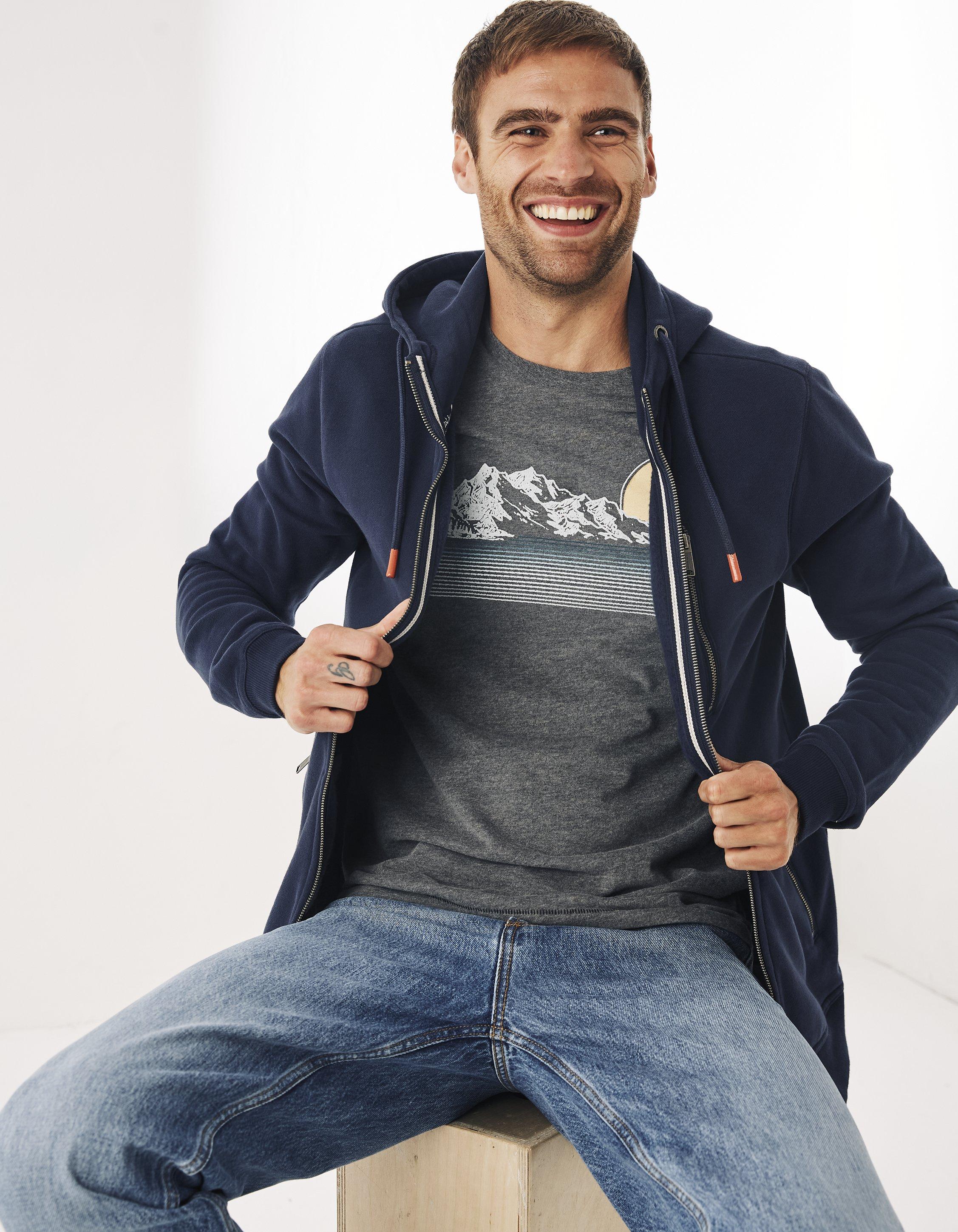 Superdry zip through on sale hoodie