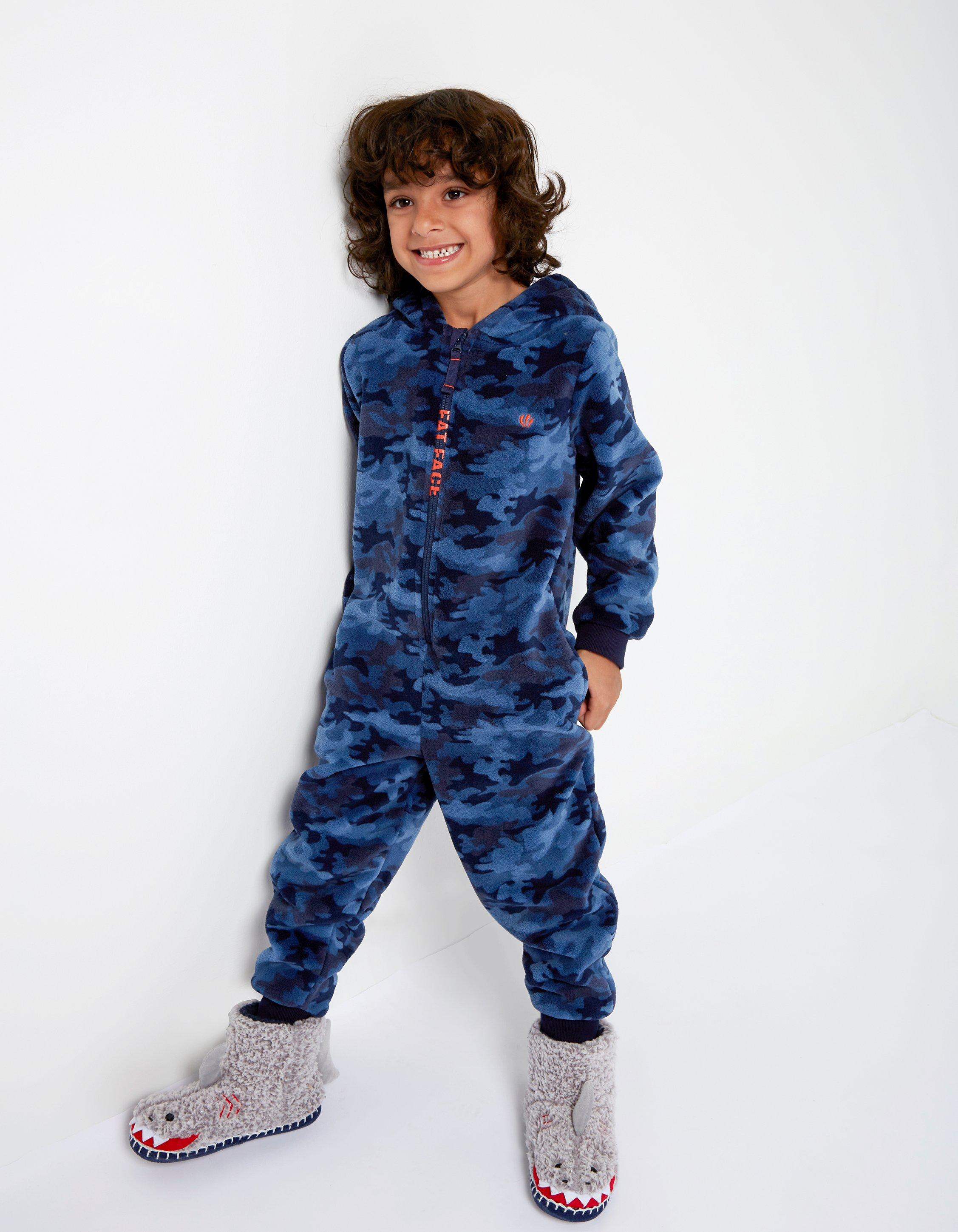 Camo Fleece Onesie