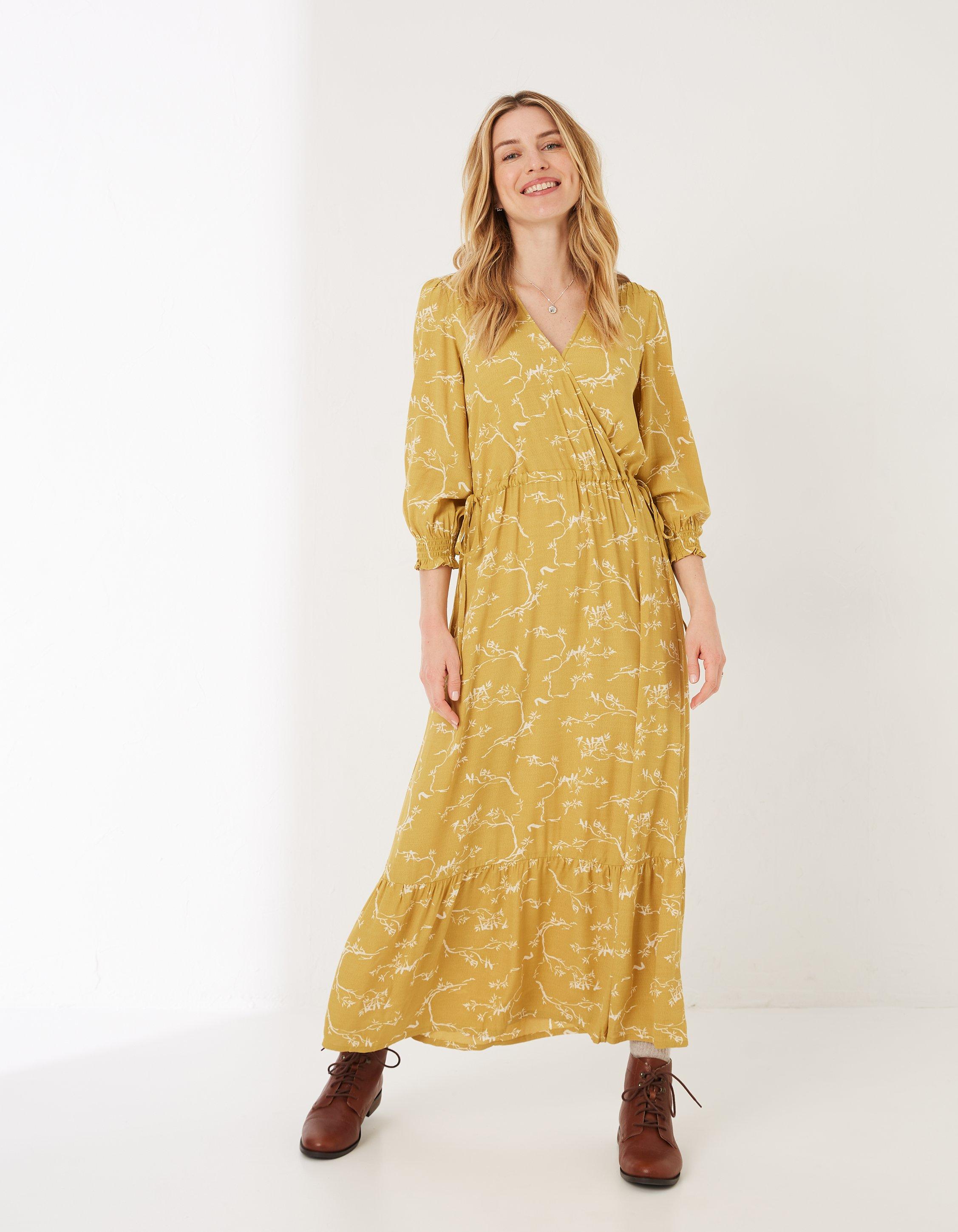 Fat face sales yellow dress