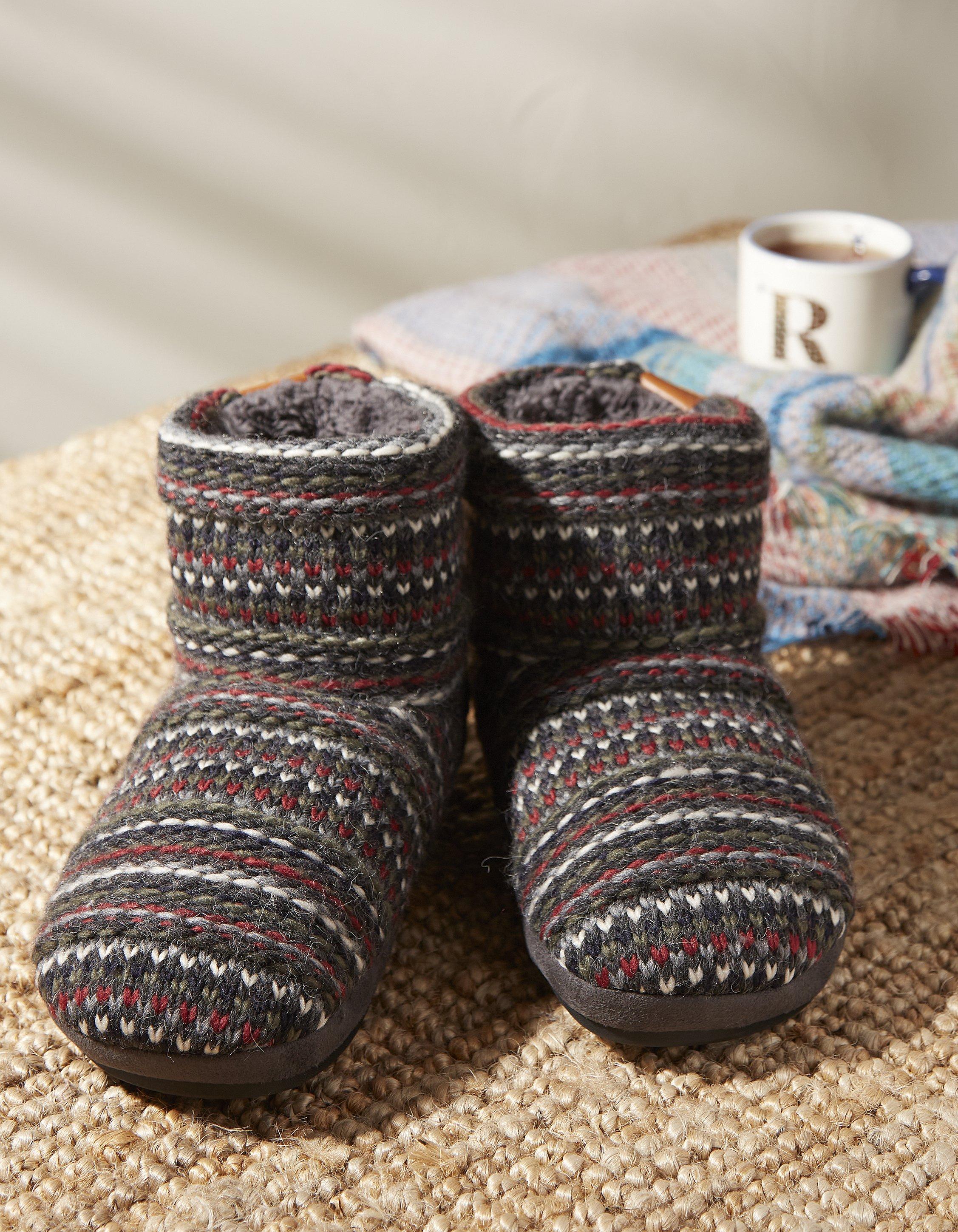 Wool slipper boots online mens