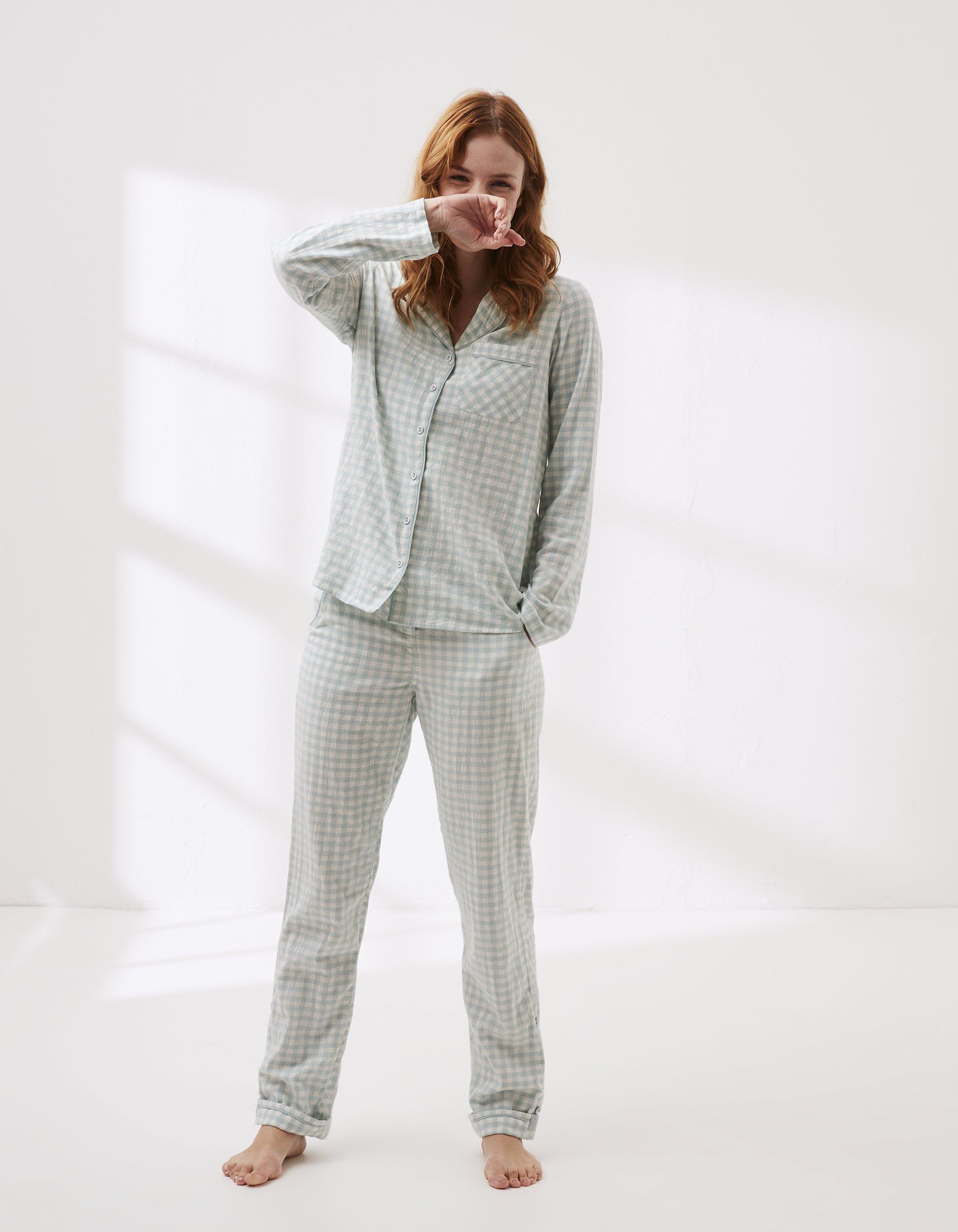 Gingham pajamas 2024 womens