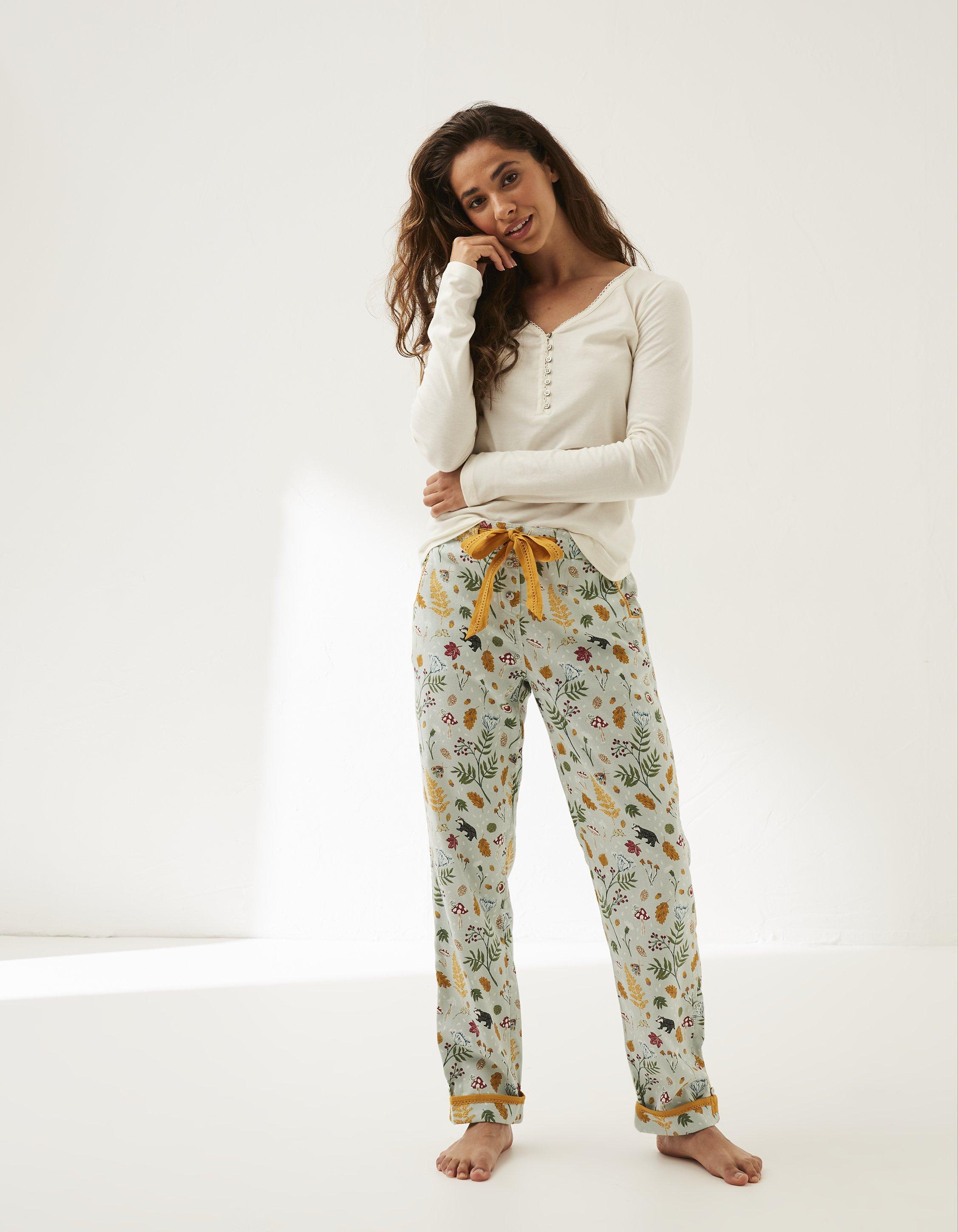 Eva Woodland Lounge Pants, Nightwear & Loungewear | FatFace.com