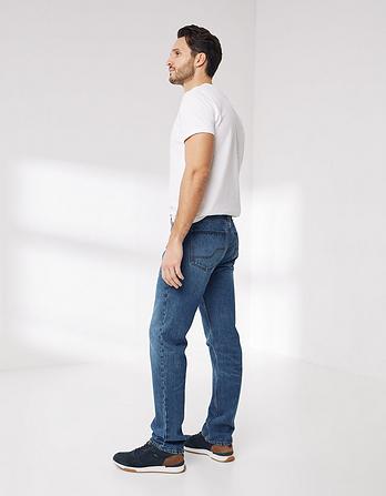 Straight Stone Wash Jeans