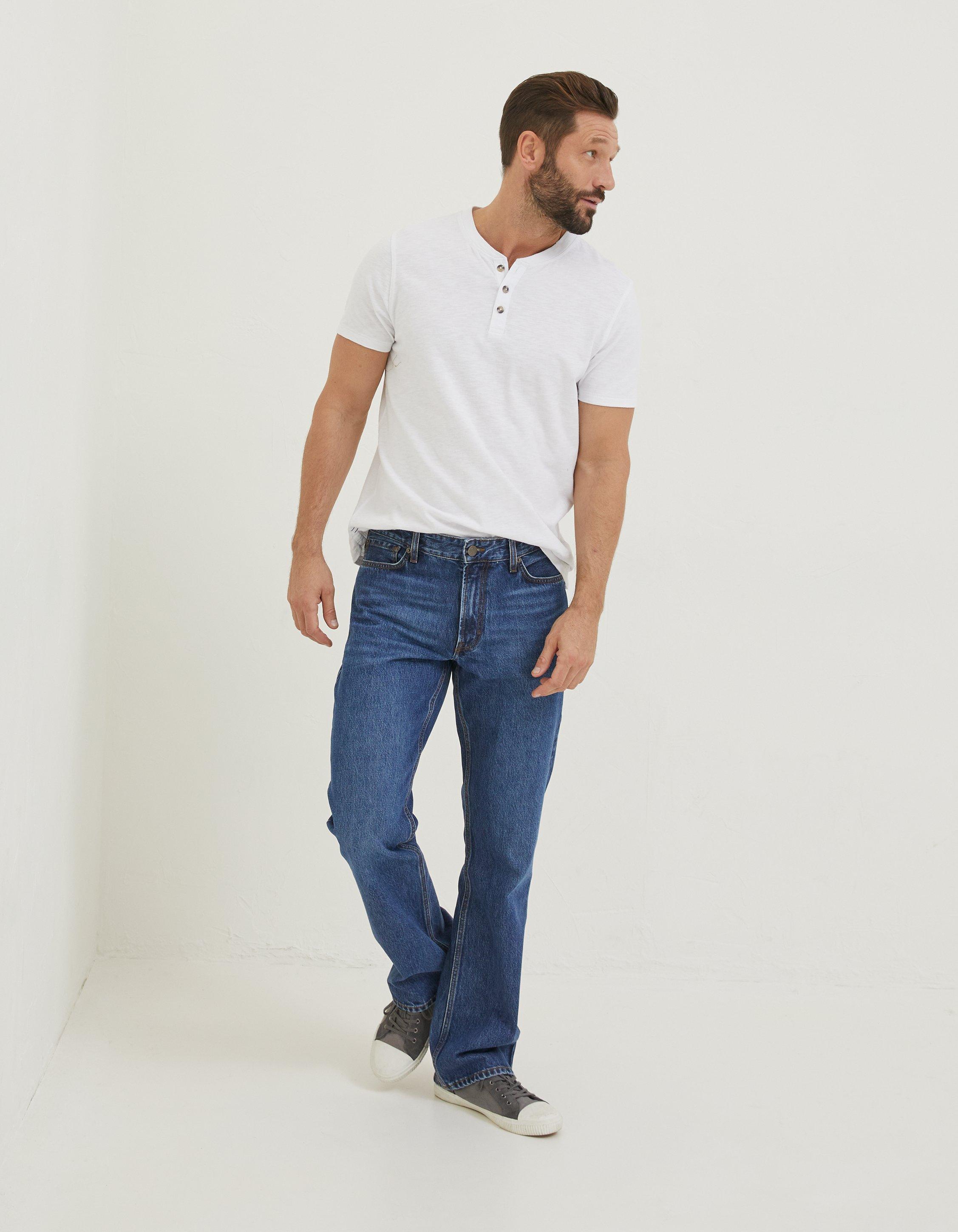 Boot cut discount jeans for man