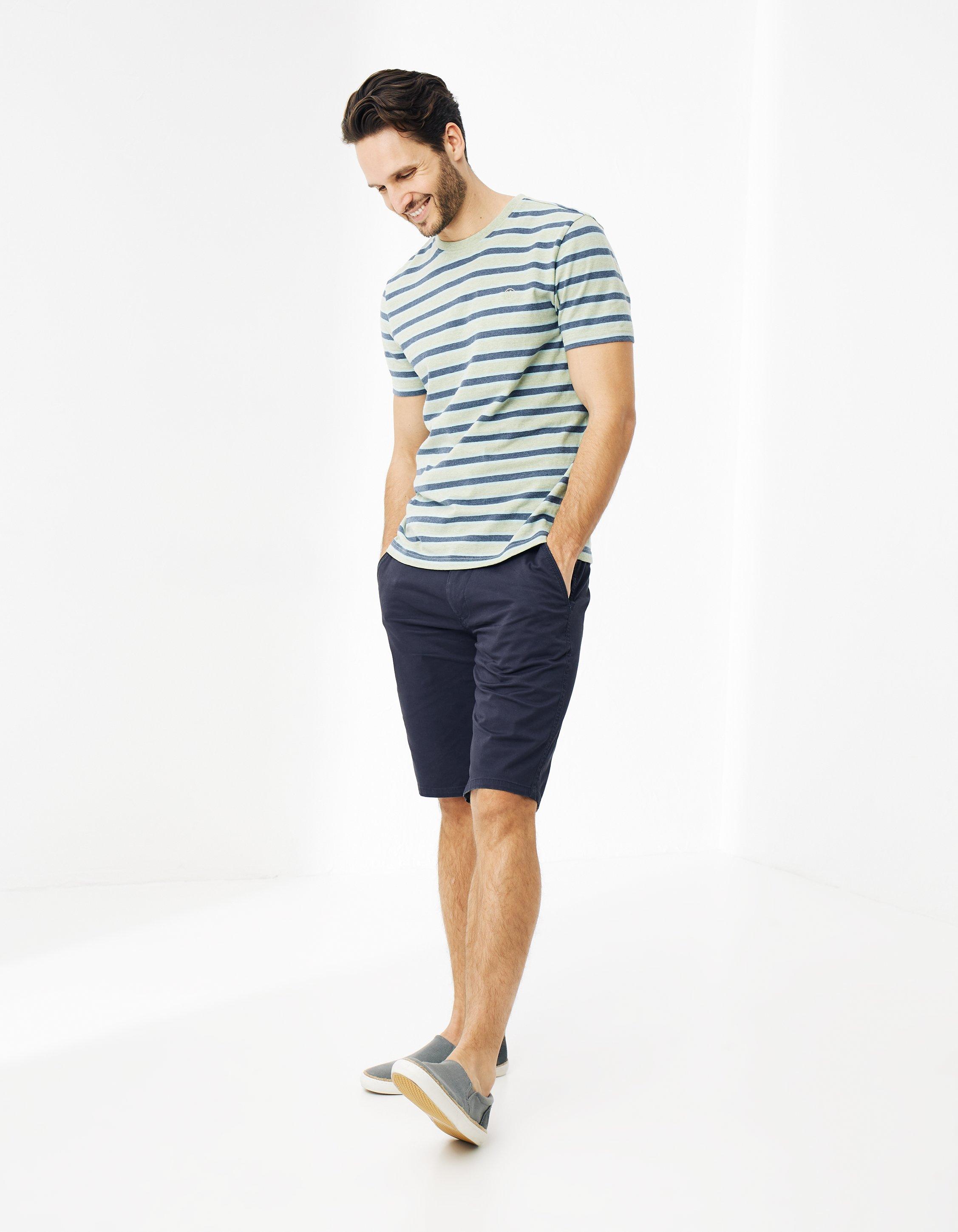 Kimmeridge Stripe T-Shirt, T-Shirts | FatFace.com