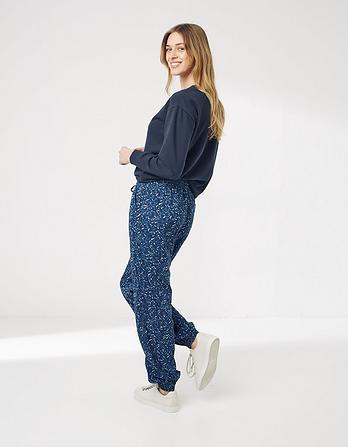 Lyme Woodblock Cuffed Trousers