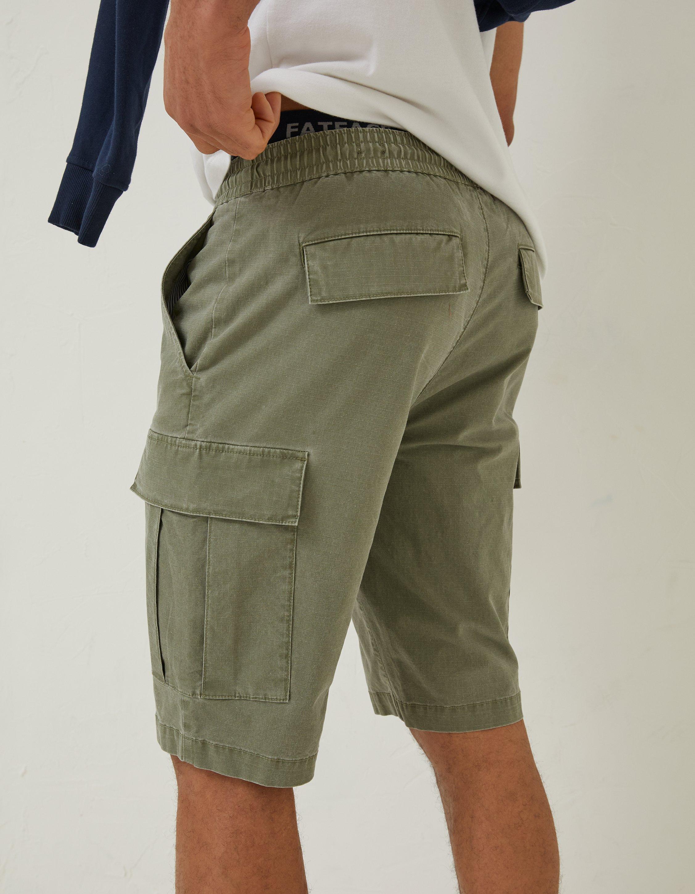 Mens cargo shop shorts fat face