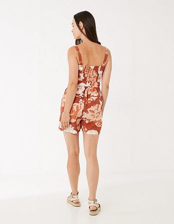 Patsy Linear Blooms Playsuit
