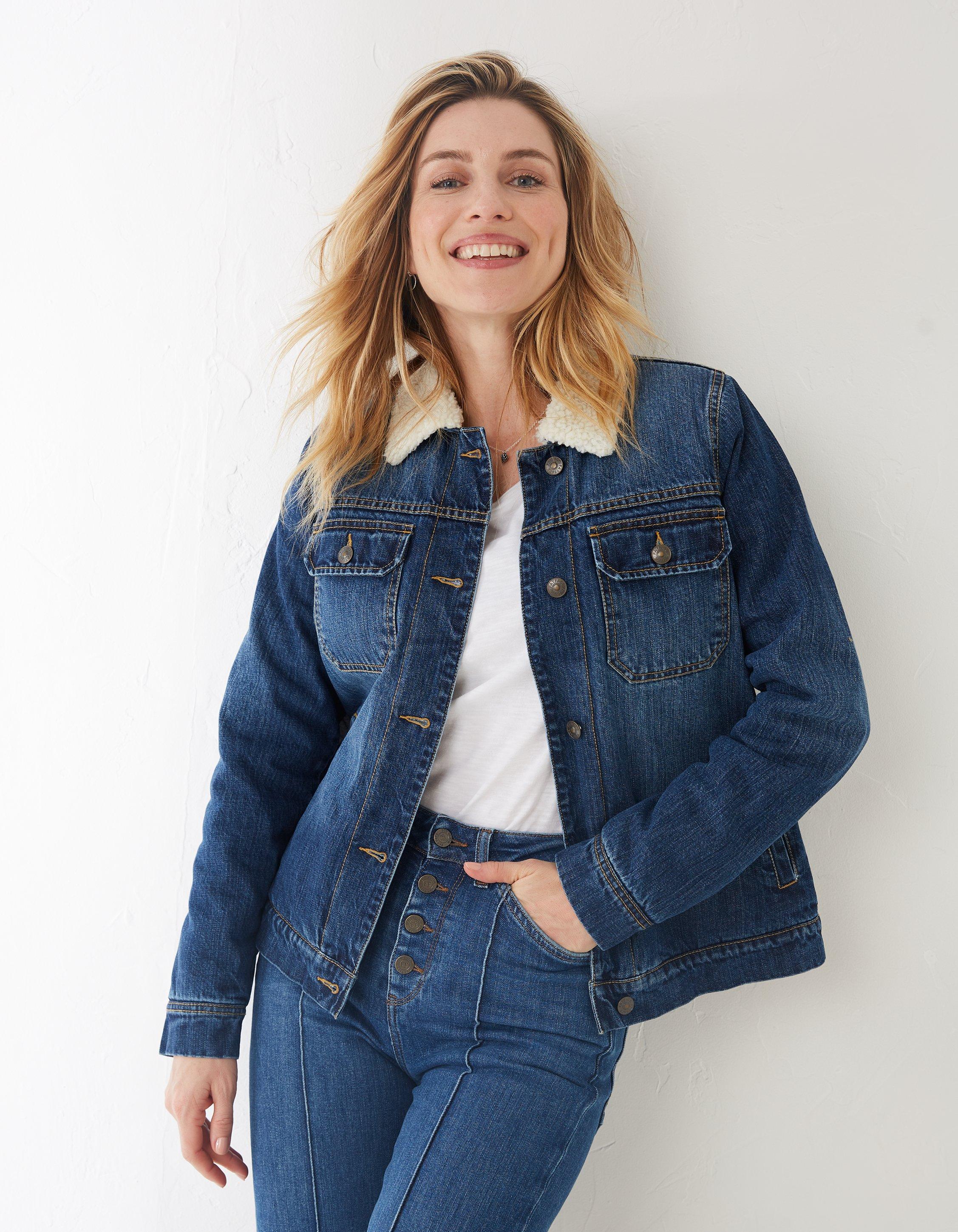 Denim Borg Jacket