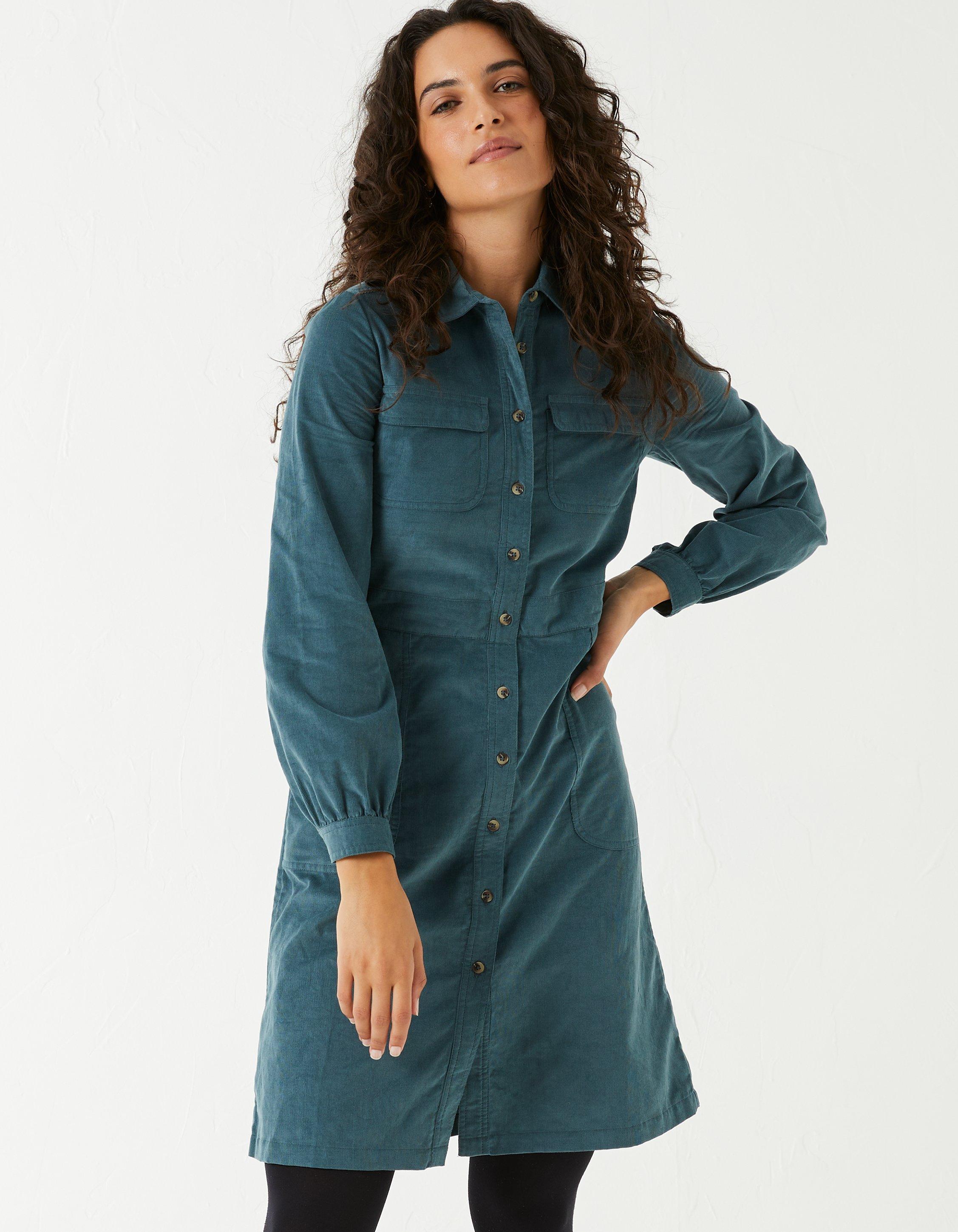 Corduroy shirt 2024 dress womens