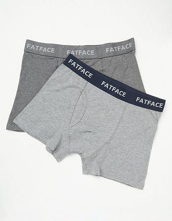 Two-Pack Plain Boxers