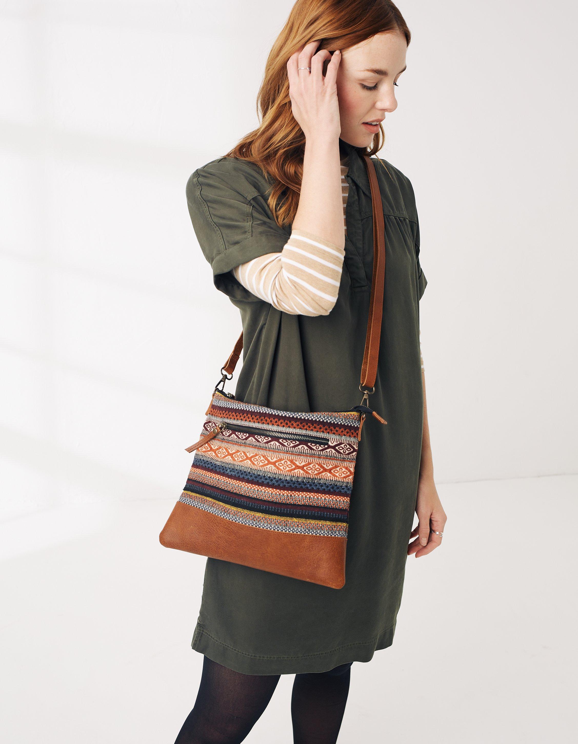 Leather Woven Bag