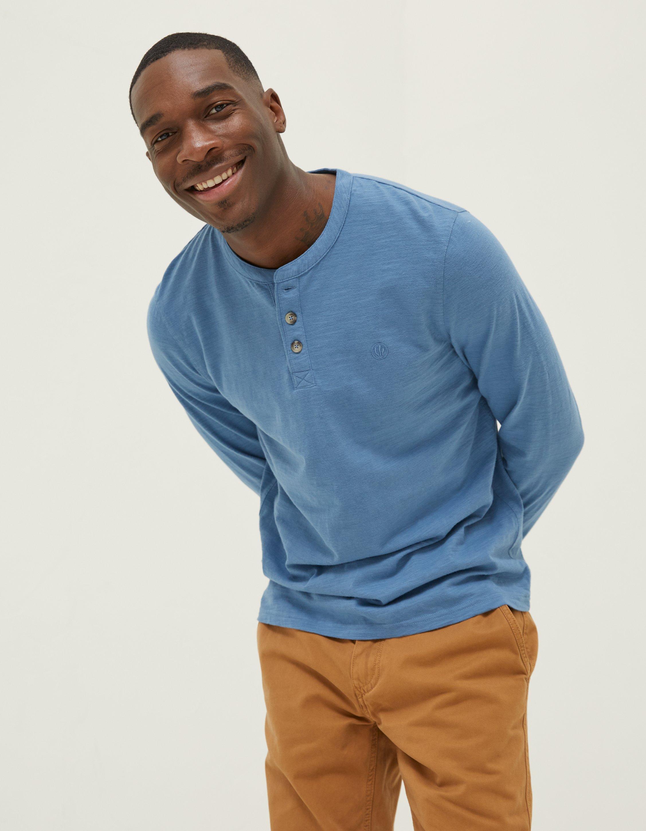 Gap henley online sweatshirt