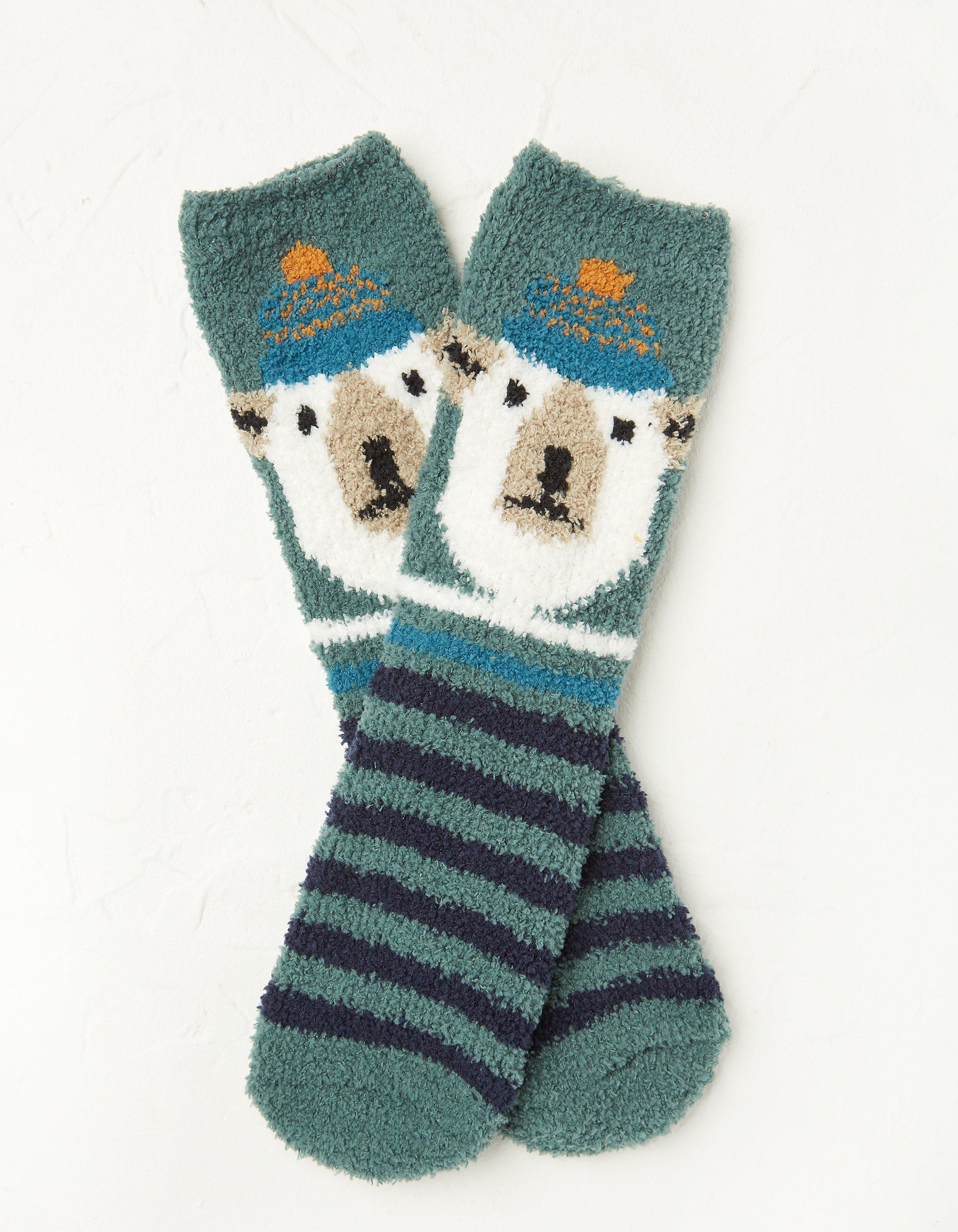 One Pack Polar Bear Socks