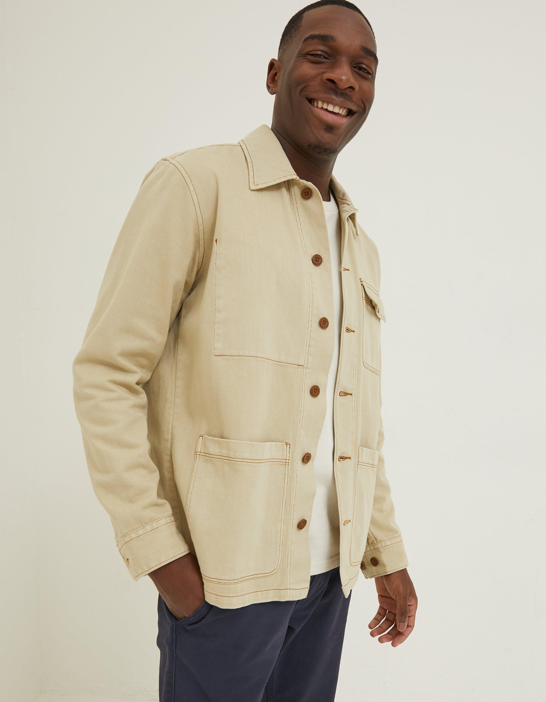 Beige 2024 chore jacket